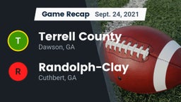 Recap: Terrell County  vs. Randolph-Clay  2021