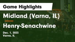 Midland  (Varna, IL) vs Henry-Senachwine  Game Highlights - Dec. 1, 2023