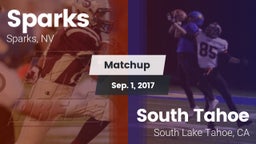 Matchup: Sparks vs. South Tahoe  2017