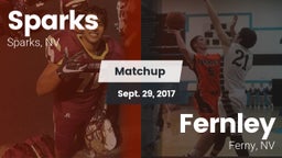 Matchup: Sparks vs. Fernley  2017