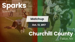 Matchup: Sparks vs. Churchill County  2017