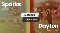 Matchup: Sparks vs. Dayton  2018