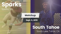 Matchup: Sparks vs. South Tahoe  2019