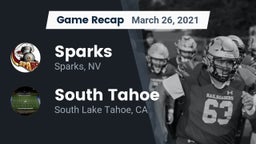 Recap: Sparks  vs. South Tahoe  2021