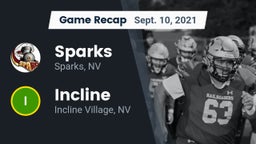 Recap: Sparks  vs. Incline  2021