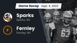 Recap: Sparks  vs. Fernley  2022