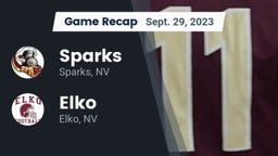 Recap: Sparks  vs. Elko  2023