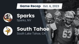 Recap: Sparks  vs. South Tahoe  2023