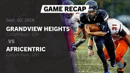 Recap: Grandview Heights  vs. Africentric  2016