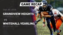 Recap: Grandview Heights  vs. Whitehall-Yearling  2016