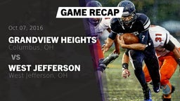 Recap: Grandview Heights  vs. West Jefferson  2016