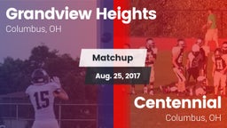 Matchup: Grandview Heights vs. Centennial  2017