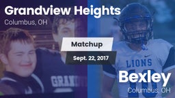 Matchup: Grandview Heights vs. Bexley  2017