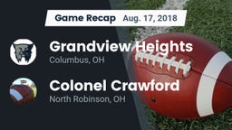 Recap: Grandview Heights  vs. Colonel Crawford  2018