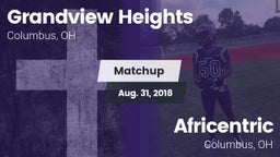 Matchup: Grandview Heights vs. Africentric  2018