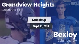 Matchup: Grandview Heights vs. Bexley  2018