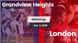 Matchup: Grandview Heights vs. London  2018