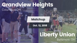 Matchup: Grandview Heights vs. Liberty Union  2018