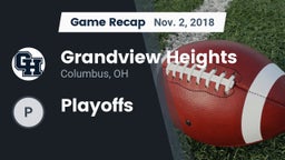 Recap: Grandview Heights  vs. Playoffs 2018