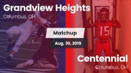 Matchup: Grandview Heights vs. Centennial  2019