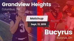 Matchup: Grandview Heights vs. Bucyrus  2019