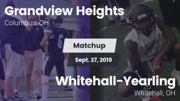 Matchup: Grandview Heights vs. Whitehall-Yearling  2019