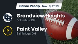 Recap: Grandview Heights  vs. Paint Valley  2019