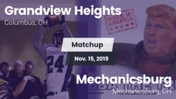 Matchup: Grandview Heights vs. Mechanicsburg  2019