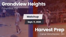 Matchup: Grandview Heights vs. Harvest Prep  2020