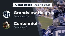 Recap: Grandview Heights  vs. Centennial  2022