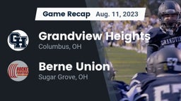 Recap: Grandview Heights  vs. Berne Union  2023