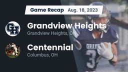 Recap: Grandview Heights  vs. Centennial  2023