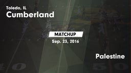 Matchup: Cumberland vs. Palestine 2016