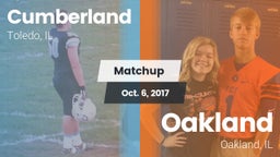 Matchup: Cumberland vs. Oakland  2017