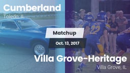 Matchup: Cumberland vs. Villa Grove-Heritage 2017