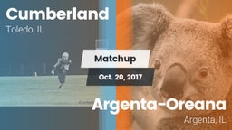 Matchup: Cumberland vs. Argenta-Oreana  2017