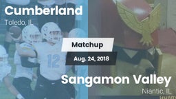 Matchup: Cumberland vs. Sangamon Valley  2018
