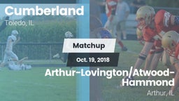 Matchup: Cumberland vs. Arthur-Lovington/Atwood-Hammond  2018