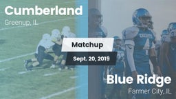 Matchup: Cumberland vs. Blue Ridge  2019