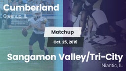 Matchup: Cumberland vs. Sangamon Valley/Tri-City  2019