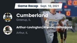 Recap: Cumberland  vs. Arthur-Lovington/Atwood-Hammond  2021