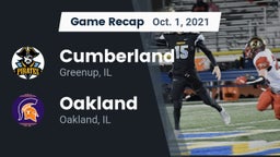Recap: Cumberland  vs. Oakland  2021