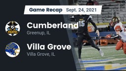 Recap: Cumberland  vs. Villa Grove  2021