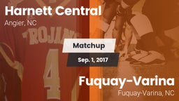 Matchup: Harnett Central vs. Fuquay-Varina  2017