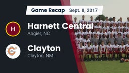 Recap: Harnett Central  vs. Clayton  2017