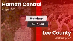 Matchup: Harnett Central vs. Lee County  2017
