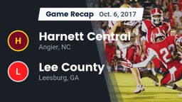 Recap: Harnett Central  vs. Lee County  2017