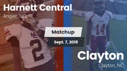 Matchup: Harnett Central vs. Clayton  2018