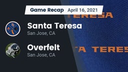 Recap: Santa Teresa  vs. Overfelt  2021