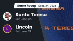 Recap: Santa Teresa  vs. Lincoln  2021